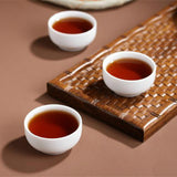 357g Ancient Cooked Puerh Tree Black Tea Cake Tea Old Ban Zhang Ripe Pu-erh Tea