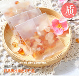 15g*10 small packaging boxes peach gum soap horn rice snow swallow combination