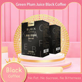 40g Premium Quality Plum Juice - Infused Instant Black Coffee Solid Drink