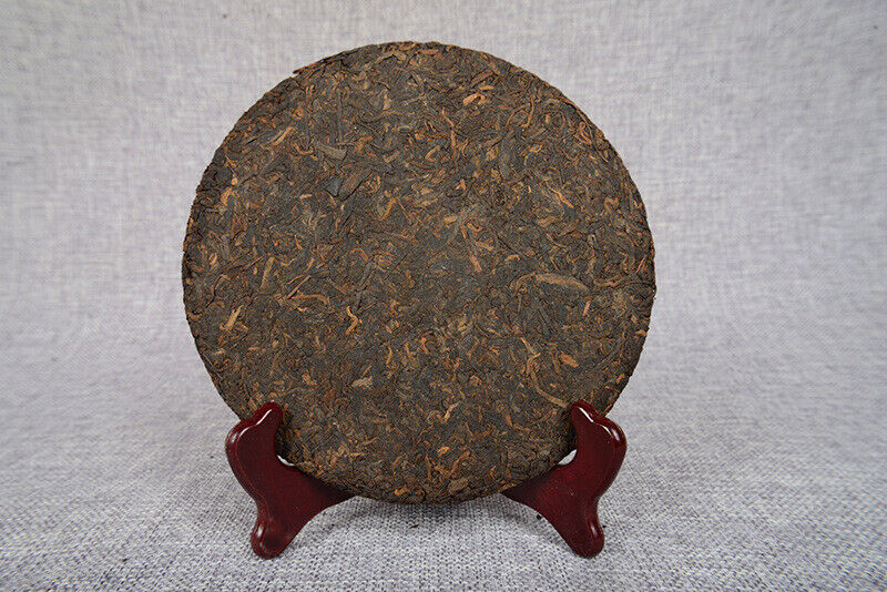 Yunnan Pu'er Ripe Tea Cake Pu'er Ripe Tea 357g Golden Bud Tea Cake