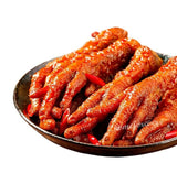 130g x 2 Tüten Liangpinpuzi Würzige Hühnerfüße Chinesische Snacks 良品铺子虎皮凤爪香辣味