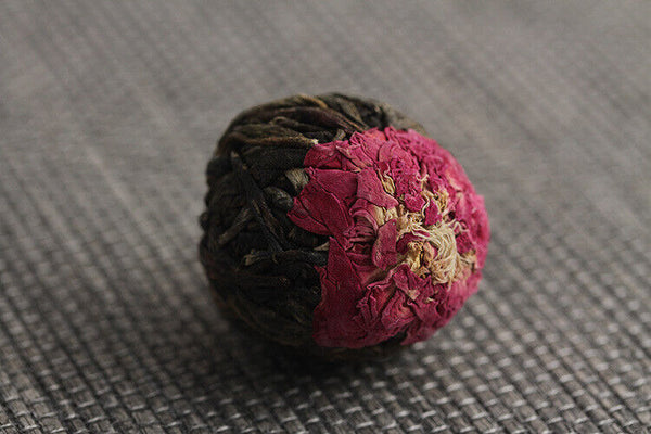 Yunnan Pu-erh Flower Tea Dragon Pearl 18 raw tea 6 flavor combination flower tea