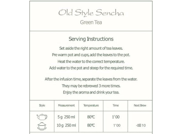 Sencha Organic Green Tea Japan - Artisan Farm - Sen Ca - 50g