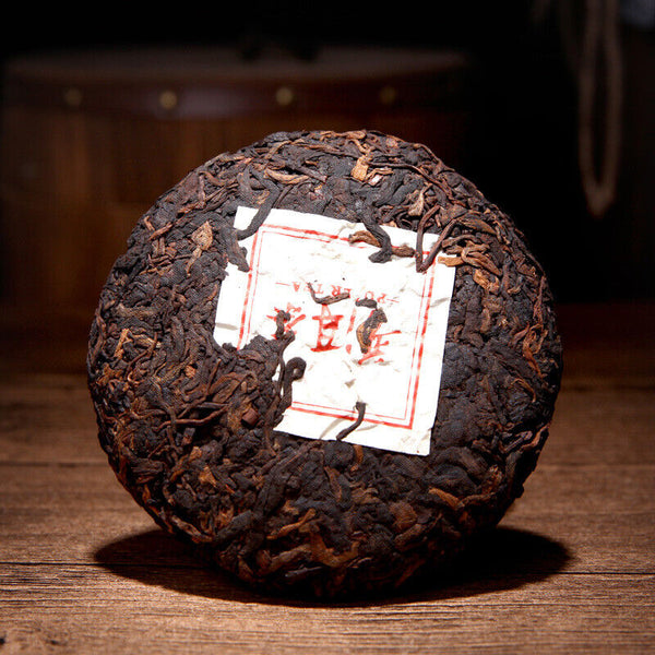 Yunnan Puer Tea Deep Mount Wild Charm Mellow & Sweet Ripe Pu'er Tea 100g