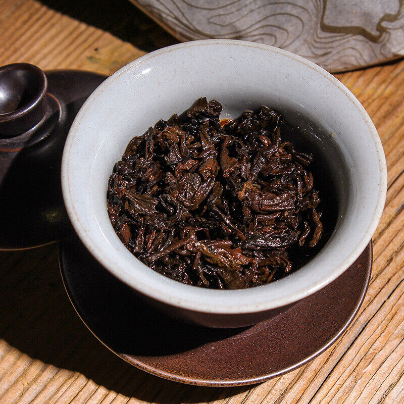 Puerh Ripe Tea Old Banzhang Ripe Tea Cake 357g Pu'er Tea Yunnan Pu'er Tea Cake