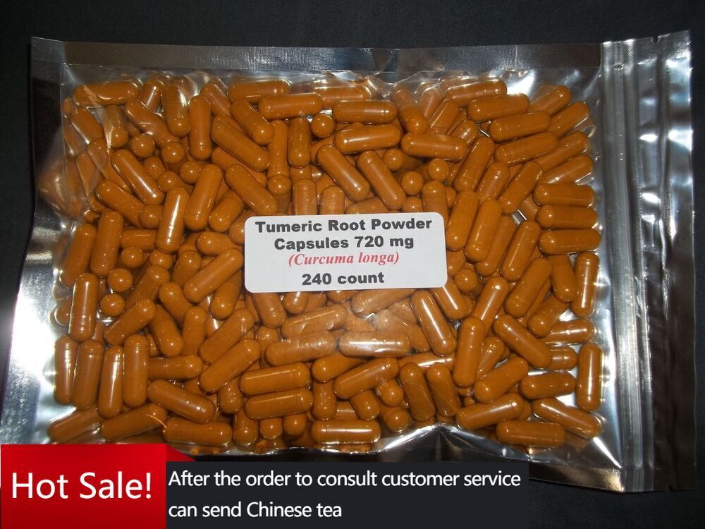 Digital (turmeric) root powder capsules (Curcuma longa)120 Main image