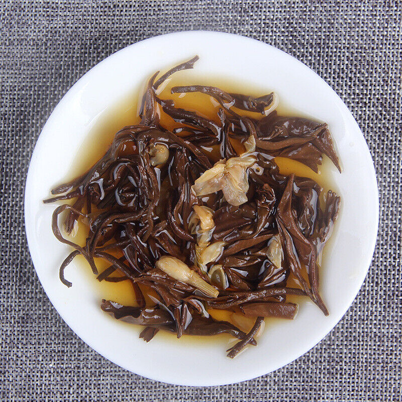Yunnan Dian Hong Tea Leaves Red Gold Buds Bulk 500g Jasmine Black Tea Fengqing