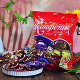 Russian Imported Chocolate Candy Mixed Nougat Purple Sugar Snack Treat