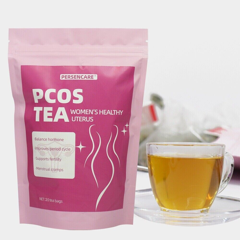 PCOS Support Tea Herbal Blend for Womens Hormonal Balance Menstrual Wellness Secondary image