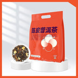 High quality health tangerine peel Pu'er tea independent packaging afternoon tea