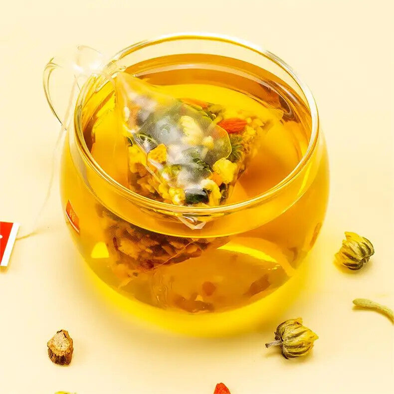 Cassia Seed Honeysuckle Triangle Health Organic Tea Bag Chrysanthemum Medlar Tea