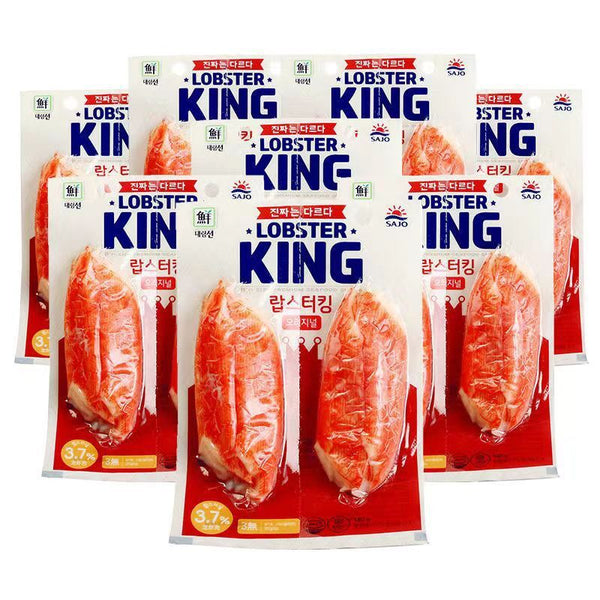 140g Original Crab Meat Snack   Korean Dalin Cod Lobster Simulation Crab Stick