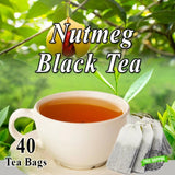 Premium Tea Bags - Aromatic & Flavorful Brew Ceylon Black Tea with Nutmeg