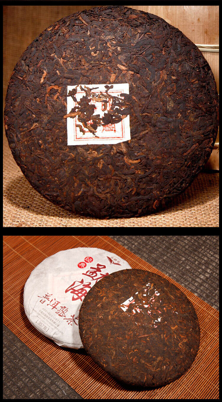 Pu'er Tea Cake Ripe Pu Pu-erh Ripe Tea Cake Pu'er Ripe Tea 357g