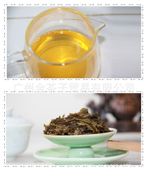 Menghai Ancient Tree Old Banzhang Raw Tea Cake 357g Pu-erh Tea Cake 千羽班章生茶饼