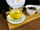 357g Yunnan Pu'er tea cake seven seeds cake tea Iceland gold leaf pure raw tea