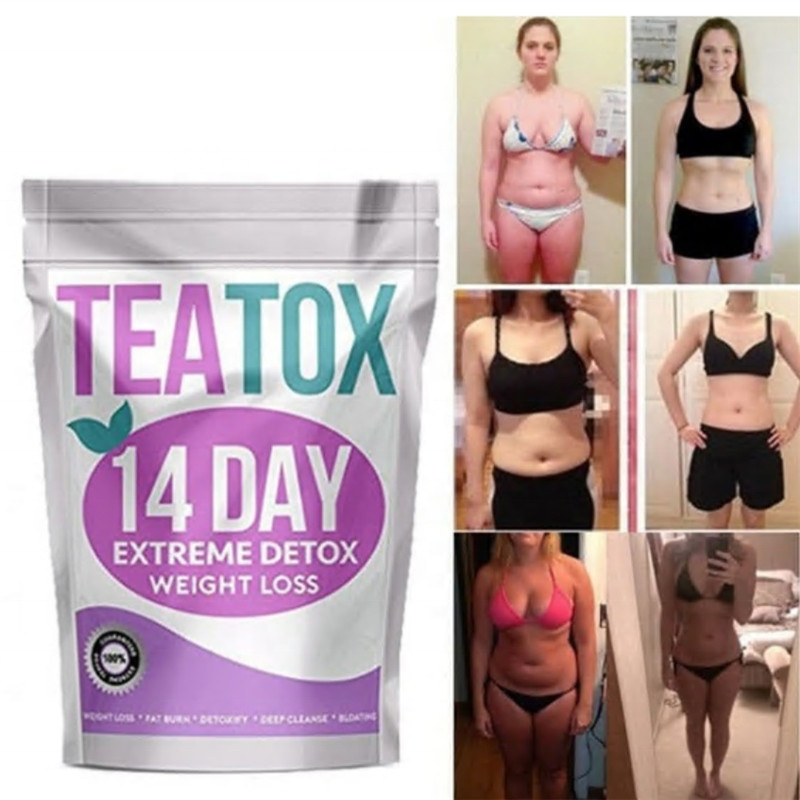 Slimming Green Tea Diet Weight Loss Tea Herbal Health Fit Slimming Detox Teabag Main image