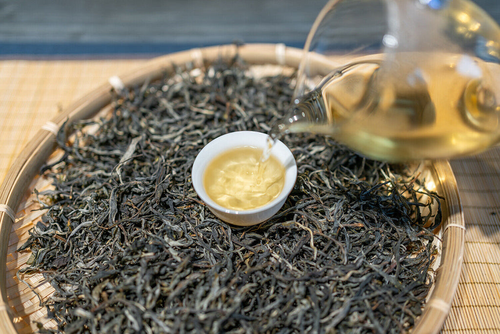 500g Icelandic Damnuo Ancient Pu-erh Raw Tea Honey Orchid Aroma Sun Green Tea