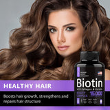 BiotinCapsules Biotin Capsules Hair and Nail Care Multivitamin