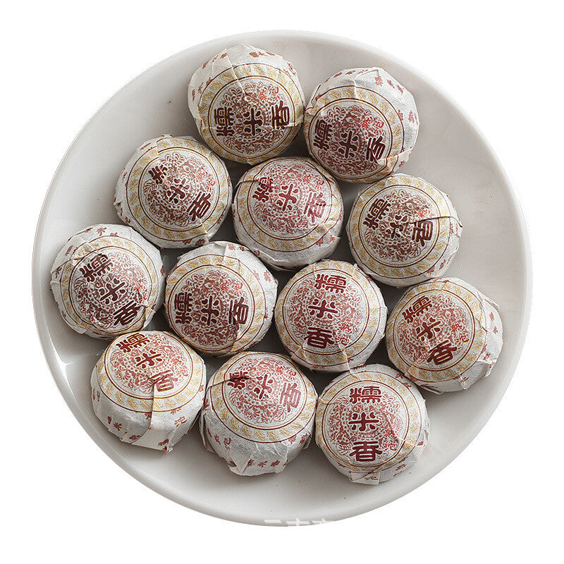 Yunnan Pu'er Tea 500g Glutinous Rice Fragrance Cooked Tuo (White Cotton)