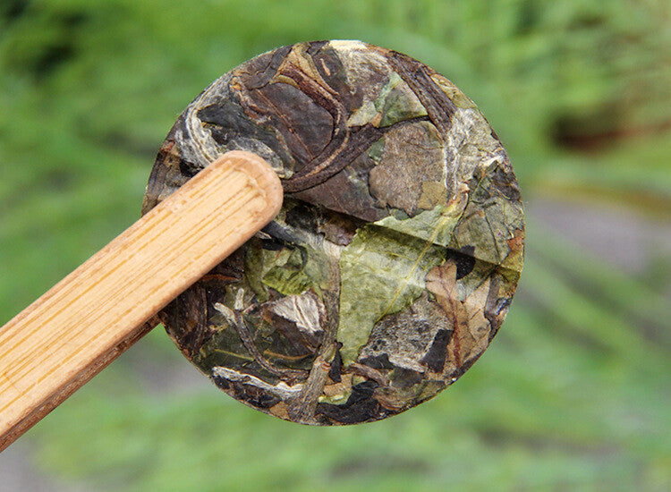 500g White Peony Thin Tea Cake Yunnan Aged White Tea Cake High Mountain