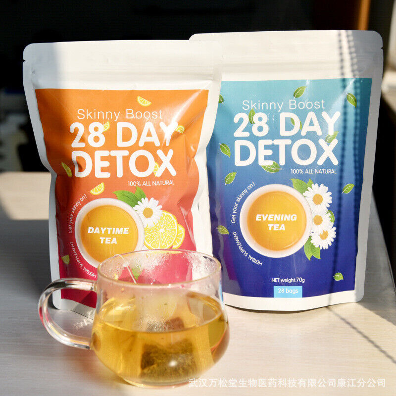 28 Day Detox Skinny Boost Tea Weight Loss Fit Tea 84g Secondary image