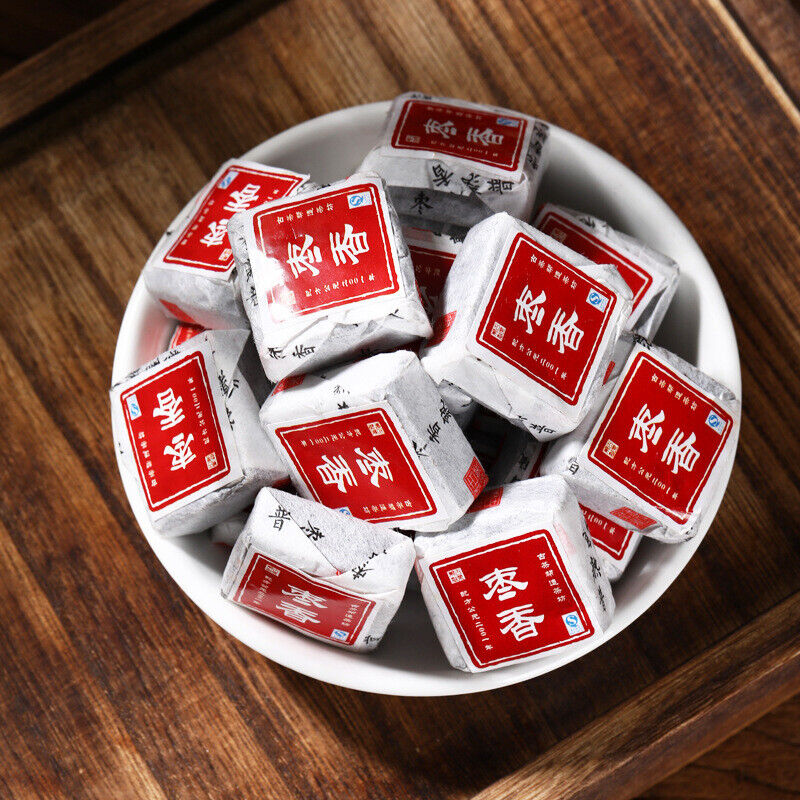 500g Yunnan Jujube Fragrant Xiaotuo Tea Square Brick Pu'er Tea Menghai Brick Tea Main image