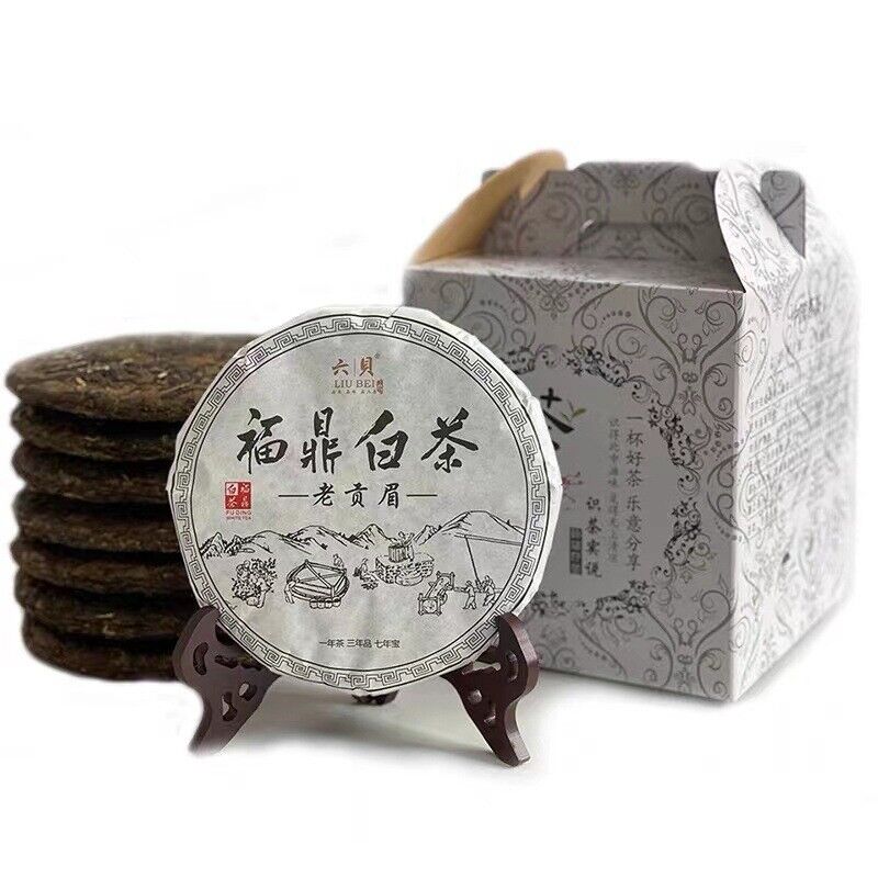 357g  Fuding old white tea cake gongmei tea Taimushan white tea Shoumei Main image
