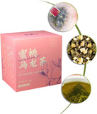 Pfirsich Oolong Tee 50g/1.8oz Weißer Pfirsich Früchteteebeutel Mit Fruchtigem