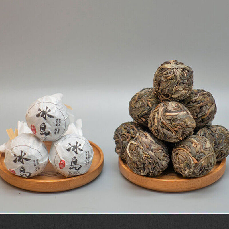 冰岛五寨冰岛龙珠古树普洱茶bingdao Pu'er Tea小沱茶 生普洱早春小粒装云南茶叶 Natural Health China Tea 柔香清甜天然健康 Secondary image