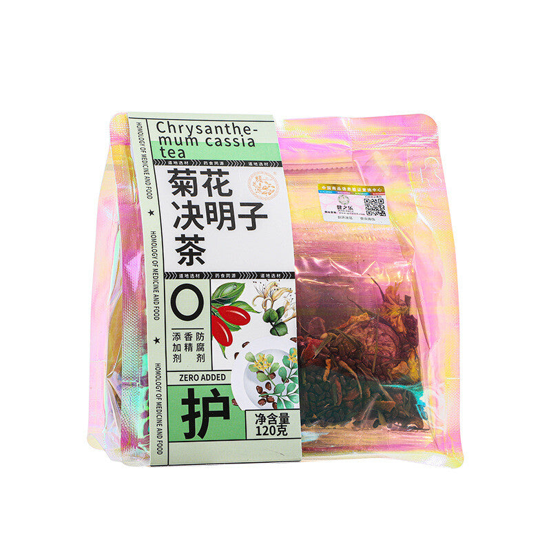 Chrysanthemum Cassia Seed Herbal Tea Bags Summer Detox Eye Care Cold Brew Drink Main image