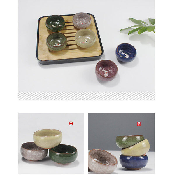 Teacup Drinkware Jingdezhen Ceramic Chinese Kung Fu Tea set Porcelain Water Bowl