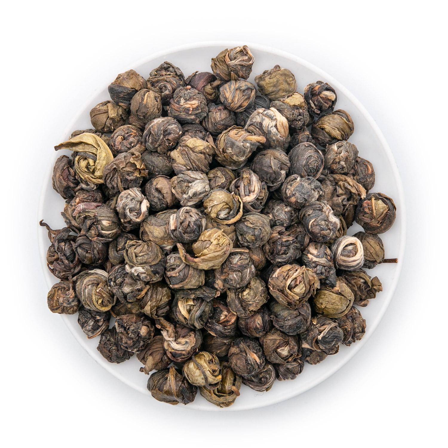 Classic Chinese Green Tea Jasmine Dragon Pearls Green Tea 2nd Grade Secondary image