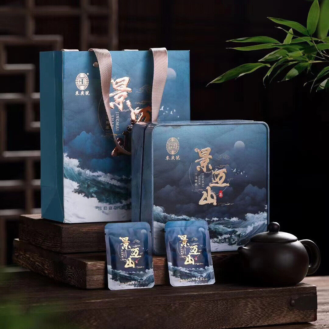 Yunnan Menghai Puerh Tea Raw Tea Lao Banzhang Lao Man Jingmai Mountain 250g