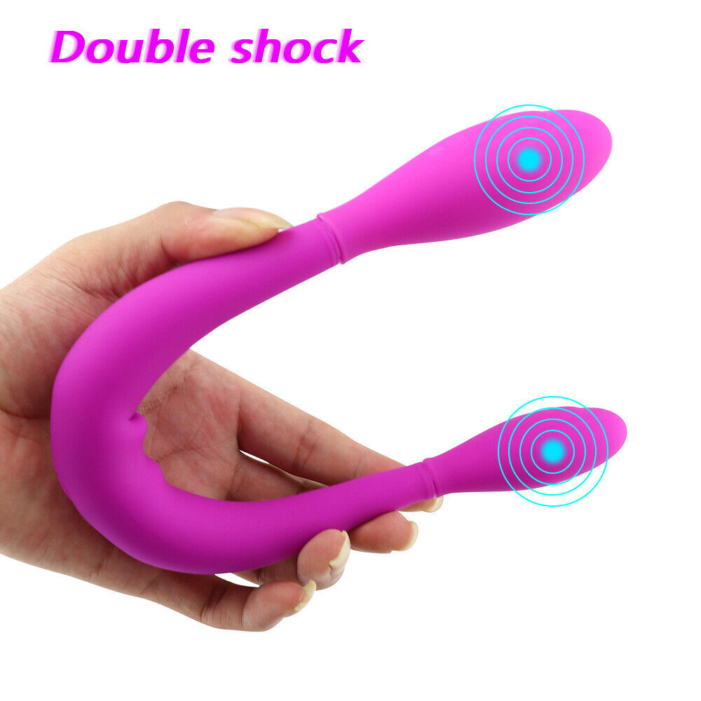 Double-headed vibrator female masturbation massage Wand masturbation stick