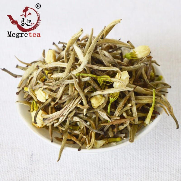 New Jasmine Yinzhen Baihao Highly Flavored Type Tea Big White Hair 250g