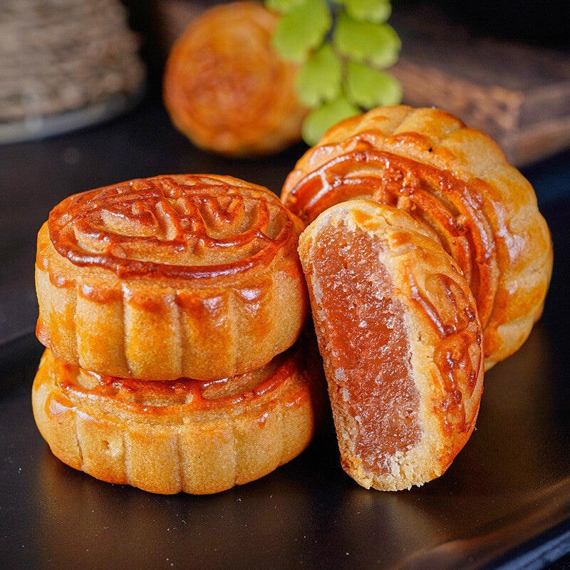 Cantonese Fruit Mooncakes 100pcs Assorted Flavors Bulk Snack Secondary image