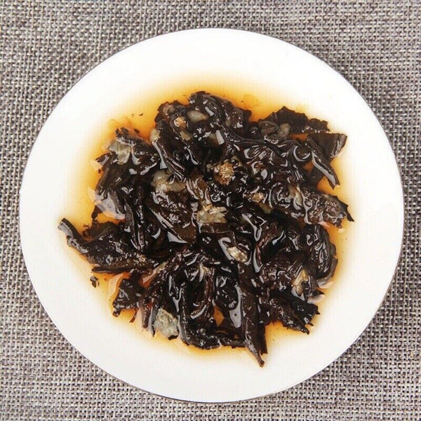 Jasmine Ripe Pu-erh Tea Cake 100g Premium Flower Infused Aged Chinese Puerh