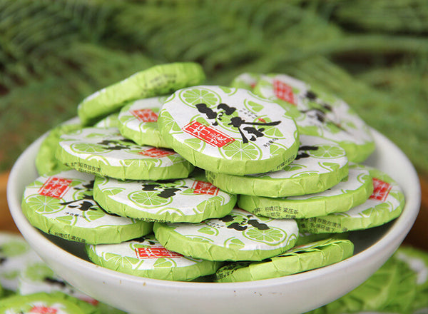 Fengqing Dianhong Premium Tea Yunnan Black Tea Cake Lemon Black Tea Flower Tea