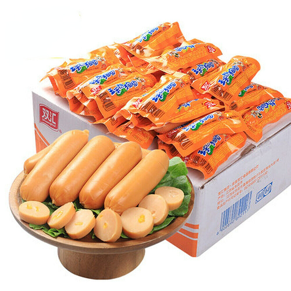 32g x 10Pieces Snack Food China Shuanghui corn Ham Sausage Main image