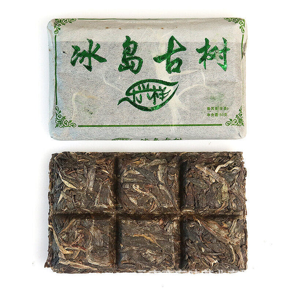 Icelandic Brick Big Tree Raw Tea Small Brick Tea 50g Yunnan Puerh Tea