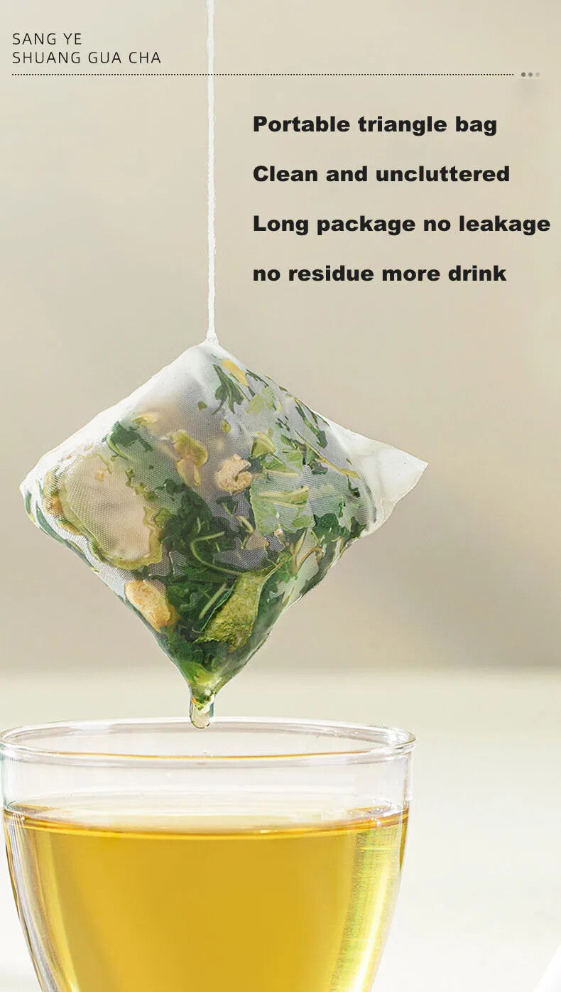 Melon Bitter Melon Tea Brewing Water Tea Health Mulberry Leaf Winter