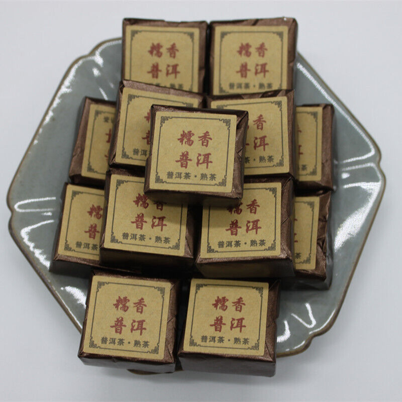 Yunnan Pu-erh Tea Gnomic Fragrance Pu-erh Small Brick Tea Pu-erh Brick 500g Main image