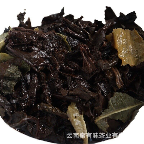 500g Yunnan Ripe Pu'er Tea Lotus Leaf Flavored Ripe Pu'er Mini Tuo Tea