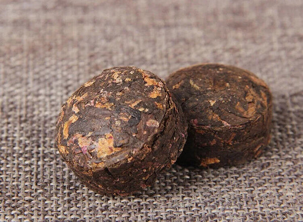 Yunnan Flower Tea Peony Flavor Shu Puer Mini Tuo Cha Fermented Pu Er Tea 500G