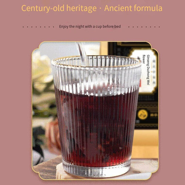 Ginseng Eucommia Male Flower Nine Treasures Tea Xinshengtang Herbal Men's Tea