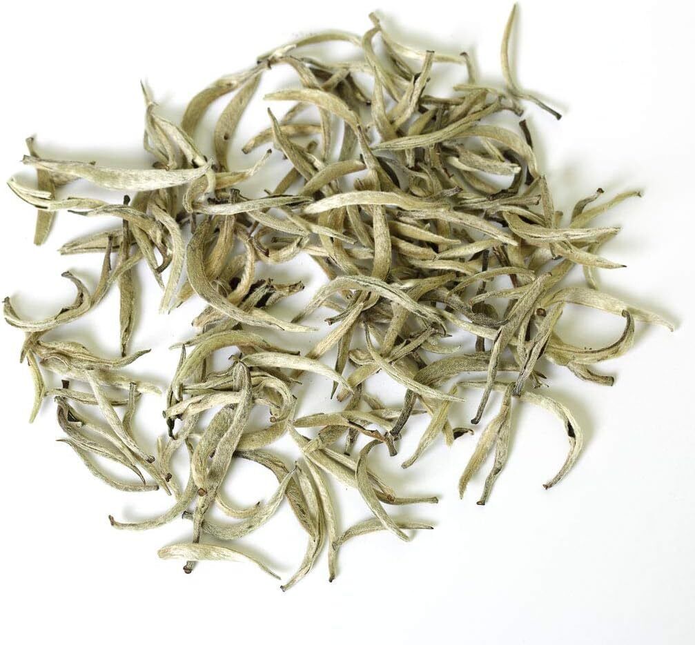 100g Silver Needle White Tea - Baihao Yinzhen Silver Tips Loose Leaf White Tea Secondary image