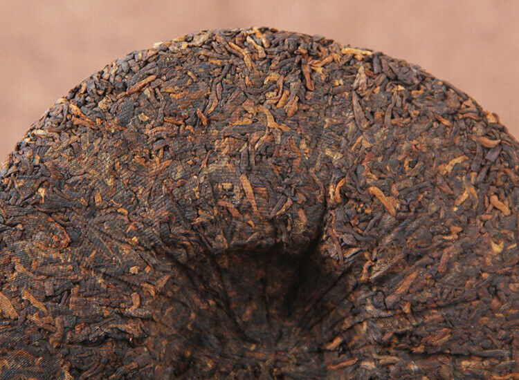 200g Palace Gold Cake (Ripe) Yunnan Menghai Pu'er Round Tea Early Spring Jiao Mu
