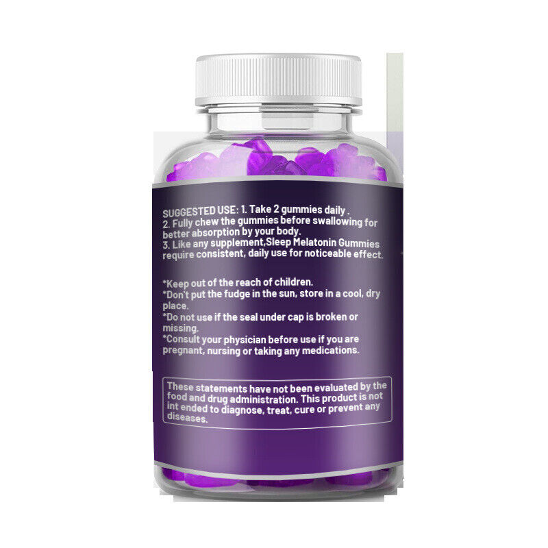 Natural Sleeping Gummies 60 Capsules/bottle