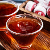 50g of China's top ripe Pu'er mini ultra-thin Tuo tea, experience luxury